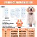 Disposable Dog Socks 20 Pcs Adjustable Disposable Dog Shoes Boots Dirt-Proof Pet Socks Dog Paw Protectors Foot Cover with Self Adhesive Bandage for Outdoor Indoor Walking (Small) - Buy Online on SooperMarket.com