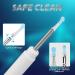 Wireless Earwax Otoscope with Charging Station and 14 Cleaning Tools | 3M High-definition Camera | 3-level LEDs | for iOS & Android - Buy Online on SooperMarket.com