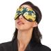 Haskirky Light Blocking Eye Mask for Adults - Adjustable, Breathable, Perfect for Travel, Yoga, and Deep Sleep - Sunflower Animals Design - Buy Online on SooperMarket.com