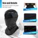 Shop Hegcoiie Kids Storm Hood & Winter Balaclava Mask - Windproof Ski Mask for Girls - Ideal for Outdoor Sports & Cycling - Black & Dark Gray - Buy Online on SooperMarket.com