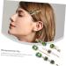 ABOOFAN 3 Sets Crystal Pearl Hair Clip Rhinestone Hair Barrettes Barettes and Hair Clips for Women Crystal Rhinestone Hair Clip Crystal Sparkling Accessories Crystal Mori Department Woman - Buy Online on SooperMarket.com