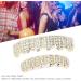 Hip Hop Teeth Brace Hip Hop Teeth Fashionable for Halloween Party for Hip Hop Fashion Shows for Concert for Men for Women(gold) - Buy Online on SooperMarket.com