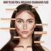 CCbeauty 4Pcs 06# Highlighter Contour Bronzer Blush Shimmer Stick Set - Professional Facial Makeup Kit for Women | Mother's Day Gift - Buy Online on SooperMarket.com