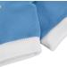 Buy Angrek Washable Gel Spa Heel Socks - 2 Piece Moisturizing Pedicure Care for Dry Cracked Feet - Open Toe Protection (Blue) - Buy Online on SooperMarket.com