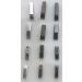Zipper Repair Kit Metal Retainer Insertion Pin Zipper Top/Bottom Stop (3 Colors) 13 Sets Zipper Fix Plug  Repair Down Zipper Stopper for Zipper Replacement (Size 10/8/5/3) - Buy Online on SooperMarket.com