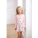 Puseky Toddler Girl Floral Print Dress and Ribbed Cardigan Set 2-3 Years Pink - Buy Online on SooperMarket.com