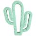 Itzy Ritzy Silicone Baby Teether  BPA-Free Infant Teether with Easy-to-Hold Design and Textured Back Side to Massage and Soothe Sore  Swollen Gums  Cactus - Buy Online on SooperMarket.com