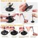 HOSFROLL Cat Toy Wand with Super Suction Cup & 12 Feather Replacements - Interactive Spring Feather Toys for Indoor Cats and Kittens - Buy Online on SooperMarket.com
