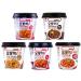 Young Poong Yopokki Tteokbokki Cup Traditional Korean Topokki Ddukbokgi Instant Rice Cake Stick Snack (1 SET 5 Flavors) SET 5 Flavors 1