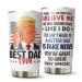 Dad Gifts - Best Dad Ever Gifts - Fathers Day Gift - Dad Gifts From Daughter - Gifts For Dad On Fathers Day - Fathers Day Gift From Daughter - Best Dad Mug - Christmas Gifts For Dad Tumbler White 1 Count (Pack of 1)