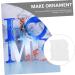 STOBOK Silicone Mold Candle Molds Ornament Jewelry Charms Mould Love Sign Silicone Die Crystal Epoxy Crafts White 13.3X13cm - Buy Online on SooperMarket.com