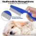 3-Piece Stainless Steel Flea & Lice Comb Set for Dogs & Cats | Pet Care Tools for Effective Tear Stain Removal - Blue - Buy Online on SooperMarket.com