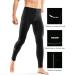Inbike Running Trousers Compression Pants - Winter Lined Quick-Drying Leggings for Men & Women | LM8621-L Black - Buy Online on SooperMarket.com