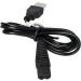vhbw Charging Cable for Braun Series 3 Shavers - Compatible with 345s 350cc 340s-5 345s-4 345s-5 350 - 120 cm Power Cable - Buy Online on SooperMarket.com
