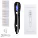 CHRERNA Skin Tags Pen Remover Kit Mole Pen Removal Kit with 9 Adjustable Modes Plasma Pen Kit for Warts Spot Body Facial Freckle Nevus Black