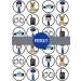 24 PRECUT Police Edible Cupcake Toppers Sheriff Theme Emergency Services Edible Cupcake Decorations - Stand Up Disc Wafer Cake Decorations - Buy Online on SooperMarket.com