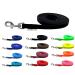 Drag line for dogs Biothane dog leash medium / large dogs width 16mm 1m / 3m / 5m / 10m / 15m (2m without hand loop black) 2m without hand loop black
