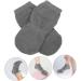 Mikinona 1 Pair Gel Socks Spa Soften Socks Hair Beads Clip Moisturizing Cotton Socks Dry Cracked Socks Hard Skin Repair Socks Moisturizing Socks Moisturizing Spa Socks Vegetable Gel - Buy Online on SooperMarket.com