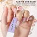 Buy Canvalite 12stk Nail Files for Gel Polish Professional 100/180 Double-Sided Washable & Reusable Nail Buffers | International Shipping Available - Buy Online on SooperMarket.com