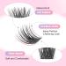 Glowing Win DIY Cluster Lashes Set - 144PCs Individual Eyelash Extensions with Bond Sea & Tweezers | 8-16mm Natural Fake Lashes - Buy Online on SooperMarket.com