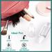 MEKK 2oz Mini Travel Spray Bottles - 6 Pack Fine Mist Clear Bottles for Cleaning Solutions - Buy Online on SooperMarket.com