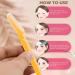 Soft N Style Ladies Eyebrow Grooming Razors - Set of 3 Multicolor Shavers for Perfect Eyebrows | International Shipping - Buy Online on SooperMarket.com