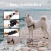Wallfid Airtag Dog Collar & Silicone GPS Tracker Cover Anti-Loss Pet Accessory for Cats & Dogs (Black & White) - Buy Online on SooperMarket.com