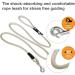 Stretch Comfort Leash - Light Tan | Premium Dog Leash for Ultimate Comfort | International Shipping Available - Buy Online on SooperMarket.com