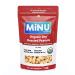 MiNU Organic Dry Roasted Peanuts Unsalted 16 oz (1 lb), #1 Keto Paleo Snack, MiNU Mindful Nutrition, Superfood, Protein, Vegan, NonGMO, Gluten Free gomix Valencia Organic Dry Roasted Valencia Peanuts