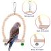 9-Piece Bird Toys Set | Parrot & Budgie Accessories | Cage Rocking Toys & Wooden Platforms for Finches & Lovebirds - Buy Online on SooperMarket.com