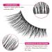 Dyafin 3D Eyelash Set - 8 Pairs of Natural Reusable Handmade Fake Lashes | Lightweight & Comfortable - Buy Online on SooperMarket.com