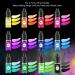 VIVID 12 x 10ml Edible Food Colouring Set - Liquid Colours Kit for Baking & Decorating - Neon Dye for Eggs & Slime - Made in UK - Buy Online on SooperMarket.com