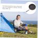 SWOOMEY 1Pc Outdoor Non Stick pan Camping Skillet nonstick Grill pan Stove Grill pan BBQ Grilling pan Broiler pan for Oven Stainless Steel Griddle Round Griddle fold Iron Gas Stove - Buy Online on SooperMarket.com