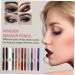 Mikinona 12pcs Pearlescent Eyeshadow Pencil Waterproof Eyeliner Pen Gel Eyeliner Lasting Powder Girl Sequins - Buy Online on SooperMarket.com