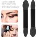 KALLORY 50pcs Makeup Sponge Make up Sponges for Face Brush Eyeshadow Cleaning Brush Lip Brush Disposable 1 count (Pack of 1) Black - Buy Online on SooperMarket.com