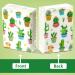 100 Pcs Succulent Cactus Pocket Tissues - Cute Travel Size for Wedding Favors - Buy Online on SooperMarket.com