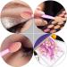PLAFOPE 50pcs Double Ended Eyeshadow Brush Eye Shadow Stick Makeup Eye Primer Brush Eye Makeup Pink Emulsion - Buy Online on SooperMarket.com