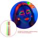 HAPINARY 5pcs Halloween Paint Pen Glow Eyeliner Pencil Eyeliner Fluorescence Make up Highlighter Plastic - Buy Online on SooperMarket.com