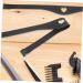 Silicone Hair Band & Cutting Guide Tool - Hair Trimming Template for Fade & Shaping | 56x4cm Black - Buy Online on SooperMarket.com