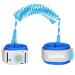 Zooawa Toddler Leash, Toddler Kids Harness Anti Lost Wrist Link with Magnetic Lock, Reflective Safety Baby Child Walking Wristband Leash for 2,3,4 Years Old Boys Girls, Blue