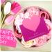 IWOWHERO Preserved Flower Decoration Scented Soap Rose Petals Rose Shaped Soap Floral Scented Soap Scented Plant Artificial Plants Mother's Day Simulation Soap Rose Wedding Soap Flower 16.2X16.2X8.2CM Pink - Buy Online on SooperMarket.com