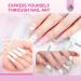 Saviland Acrylic Nail Brush Set for Beginners - 3PCS Size 14 10 6 with Pink Handle | Sturdy Kolinsky Hair for Acrylic Application & Nail Art - Buy Online on SooperMarket.com