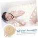 FRCOLOR Bath Brush Loofah Sponge | Exfoliating Shower Scrubber for Back | Bathroom Accessory 37.5x11x7.5 - Buy Online on SooperMarket.com