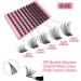 Lash Clusters 120Pcs DIY Individual Eyelash Extensions Natural Look D Curl 8-16MM - Charming - Buy Online on SooperMarket.com
