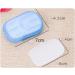 MKDSU Disposable Travel Soap Carton Sanitizer Paper Soap - 500 Pieces, Color 5pcs - Buy Online on SooperMarket.com