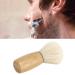 Salon Shaving Brush - Portable Wooden Handle Grooming Tool for Travel | Safe Beard Shaving Essentials - Buy Online on SooperMarket.com