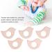 Beech Wooden Bird Teething Toys Set for Natural Pain Relief - 5 Pcs DIY Baby Teether Handiwork Accessory - Buy Online on SooperMarket.com