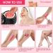 Yovanpur Hard Wax Beads for Hair Removal - 300g (10 Oz) - Ideal for Brazilian Waxing - Gentle on Sensitive Skin - Includes 10 Wax Sticks - Rose Pink - Buy Online on SooperMarket.com