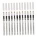 FOYTOKI 12pcs Lying Silkworm Eyeliner Waterproof Eyebrow Eye Brightener Stick Highlighter Gels White Powder