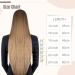 FSHINE Real Hair Clip-In Extensions - Platinblond 40cm 120g Remy 7 Pieces Invisible Clips #60 - Premium Quality Hair Extensions - Buy Online on SooperMarket.com